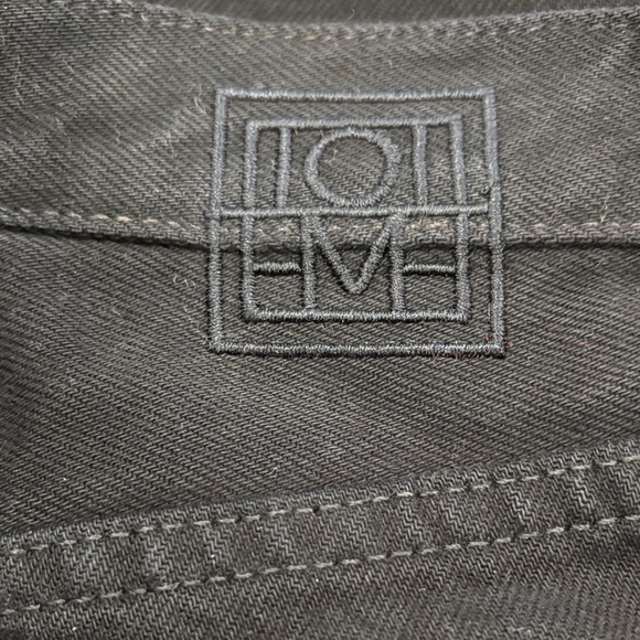 New TOTEME Classic Black women  Jeans - Picture 11 of 16